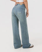 Outline Subtle Flare Jeans - Retro Blue