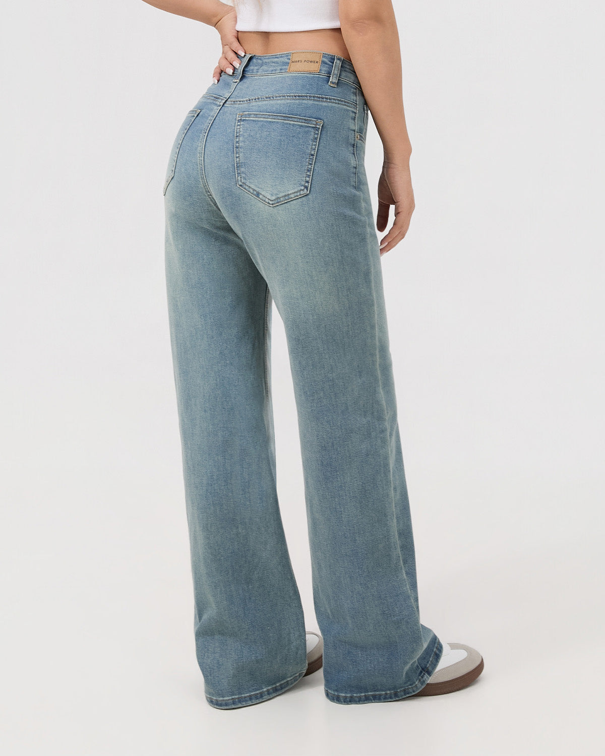 Outline Subtle Flare Jeans - Retro Blue