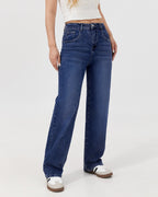 Special Offer | High-Rise Straight-Leg Jeans