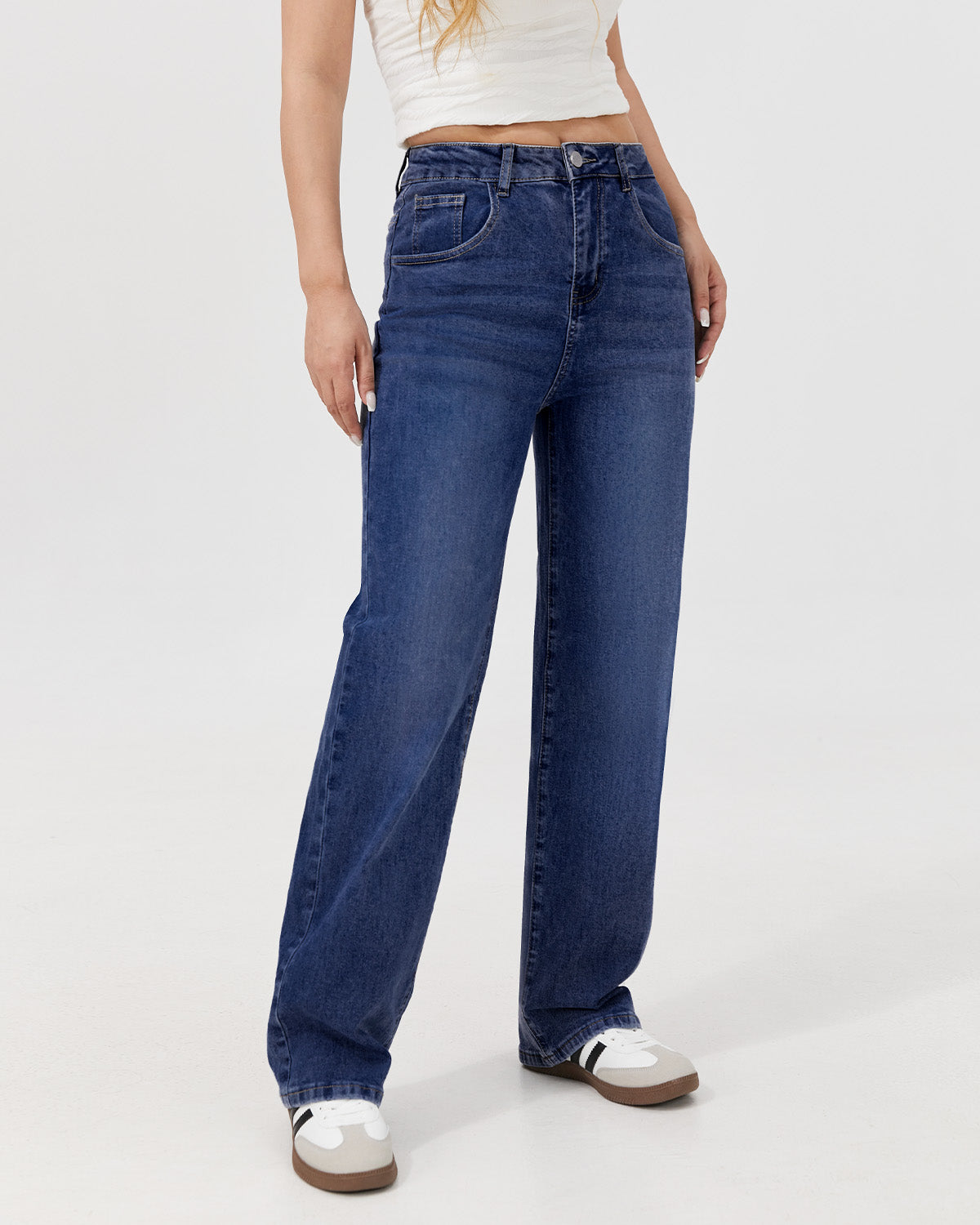 Special Offer | High-Rise Straight-Leg Jeans
