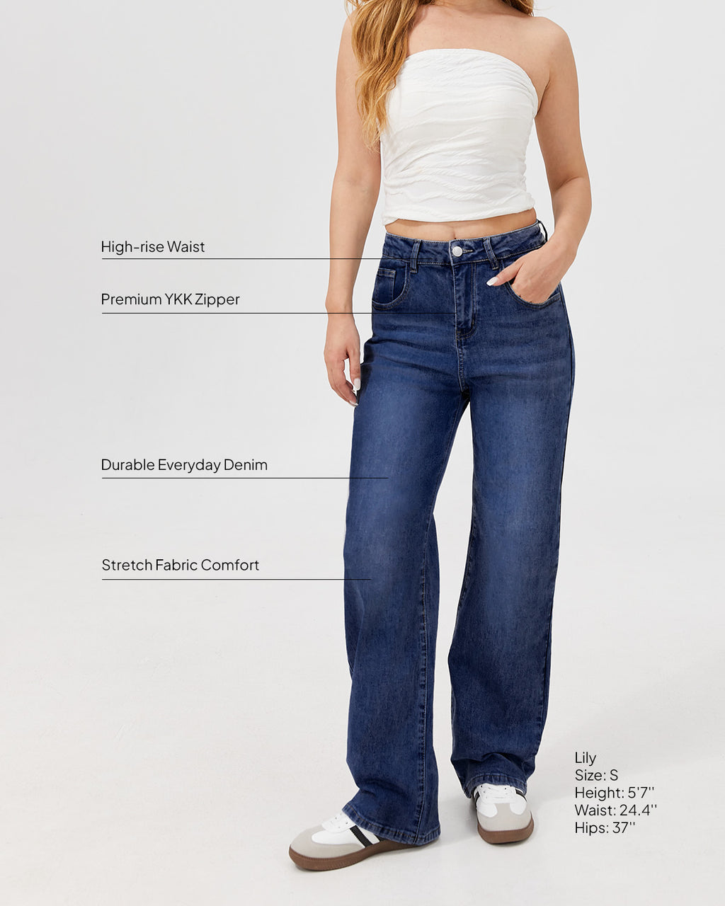 Special Offer | High-Rise Straight-Leg Jeans