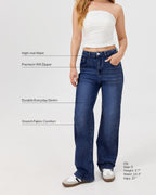 Special Offer | High-Rise Straight-Leg Jeans