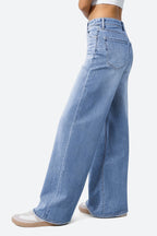 Drift Oversized Baggy Jeans - Light Blue