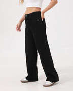 Arc Curved Barrel Jeans - Black