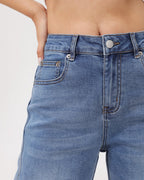 Arc Curved Barrel Jeans - Light Blue