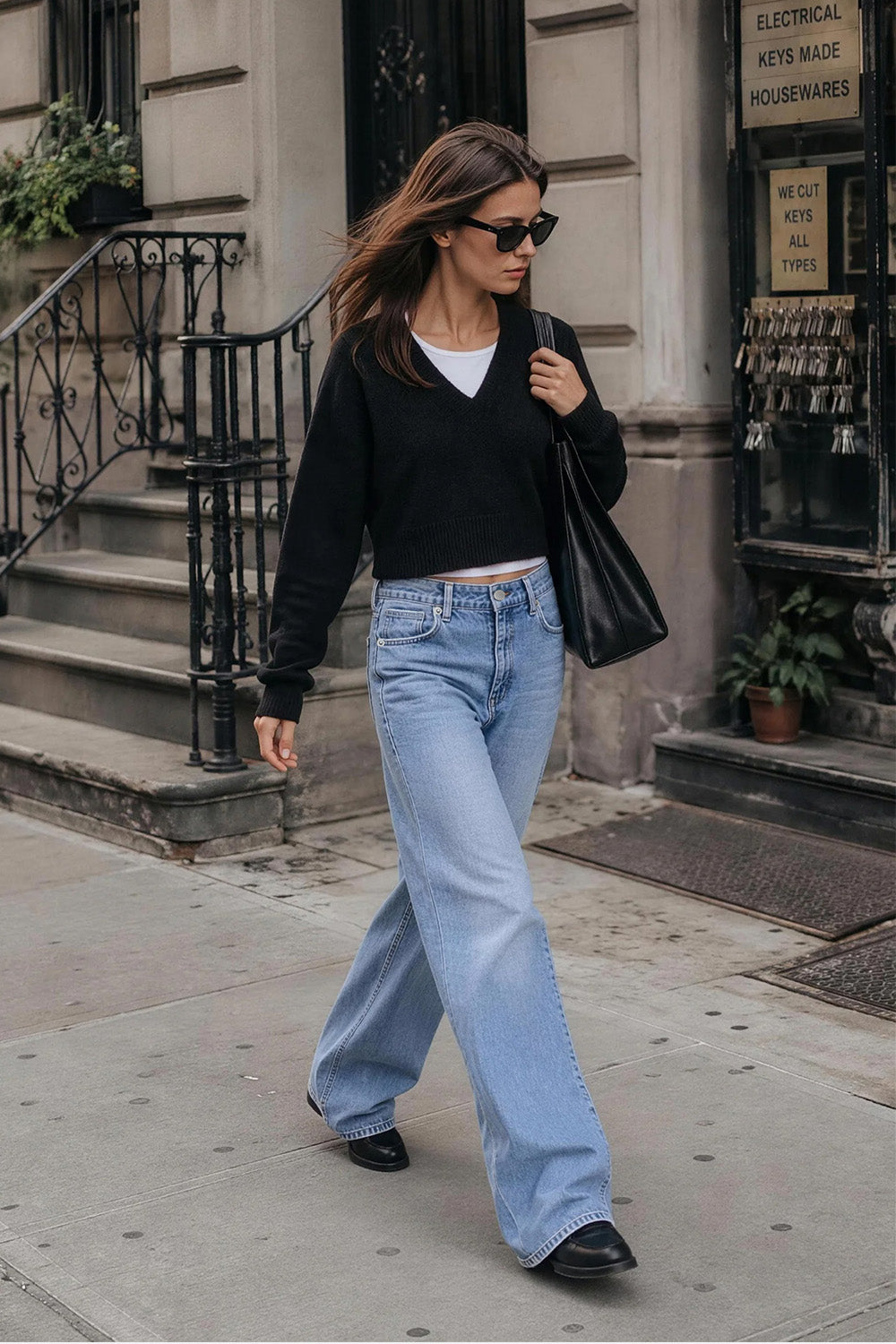 Drift Oversized Baggy Jeans - Light Blue