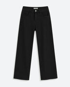 Afterlight Wide Straight Leg Jeans - Black