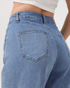 Arc Curved Barrel Jeans - Light Blue