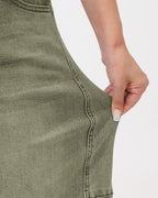 Arc Curved Barrel Jeans - Green